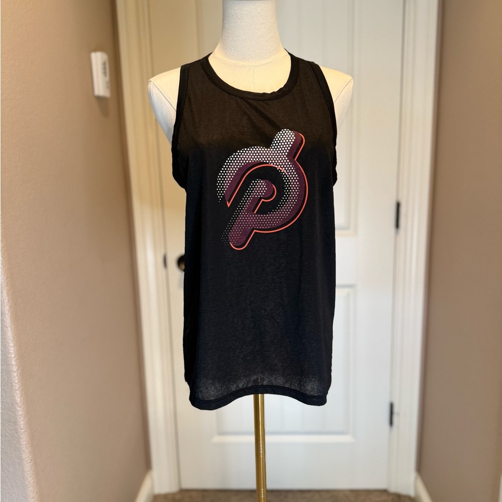 Peloton Charcoal Gray Athletic Top